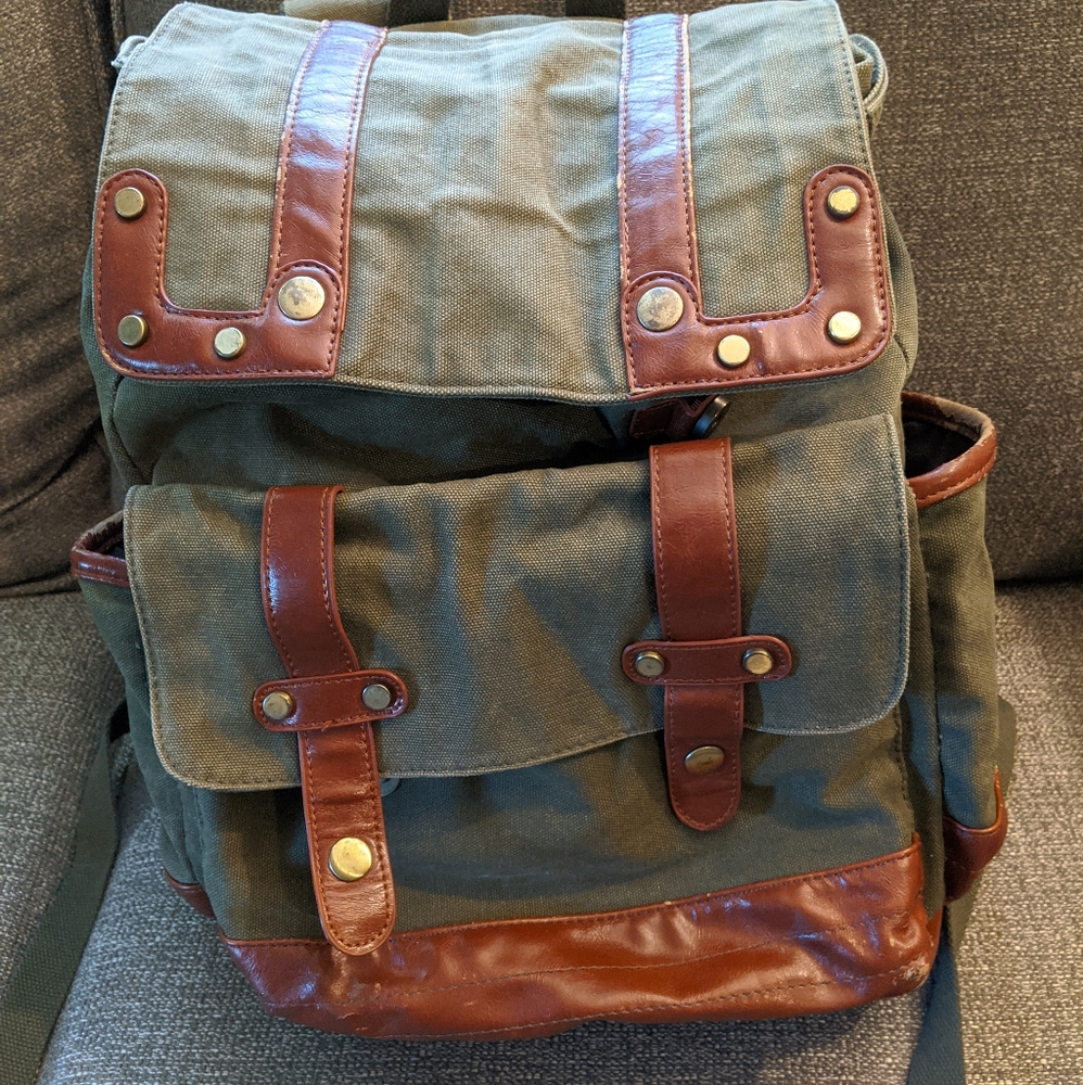Canvas Rucksack/Backpack